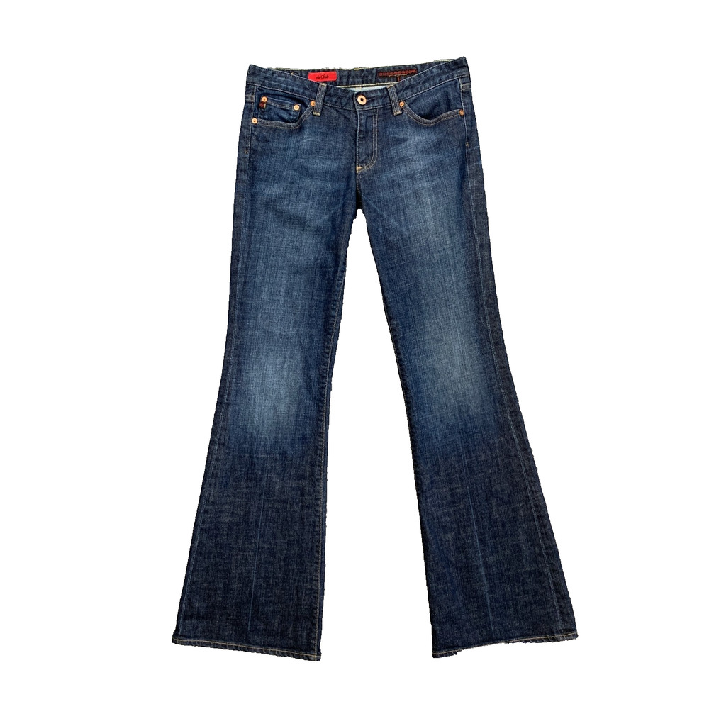 AG Adriano Goldschmied Jeans Womens 29 Denim The Club Flare Leg Low Rise Retro